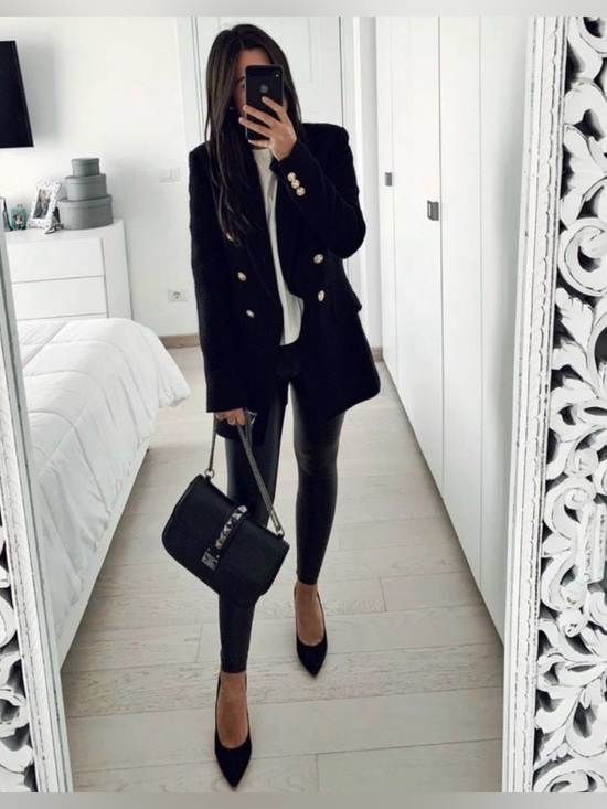 Zara Jackets & Blazers - Zara NWT RARE Timeless Classic Minimalist Tailored Tweed Textured Runway Jacket